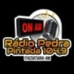 Logotipo da Rádio Pedra Pintada 104.9 FM